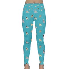 Funny Pugs Lightweight Velour Classic Yoga Leggings by SychEva