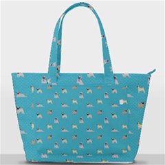 Funny Pugs Back Pocket Shoulder Bag  by SychEva