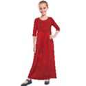 Leather Smooth 19 Kids  Quarter Sleeve Maxi Dress View1