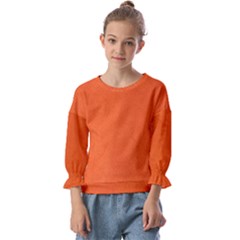 Leather Smooth 22 Kids  Cuff Sleeve Top