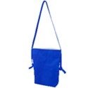 Leather Smooth 22 Blue Folding Shoulder Bag View1