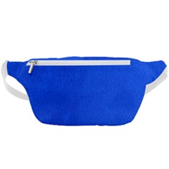 Leather Smooth 22 Blue Waist Bag  by skindeep