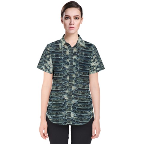 Snake Skin-29 Alt Women s Short Sleeve Shirt by skindeep