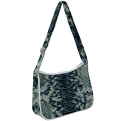 Snake Skin-29 Alt Zip Up Shoulder Bag by skindeep