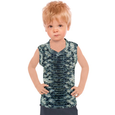 Snake Skin-29 Alt Kids  Sport Tank Top by skindeep