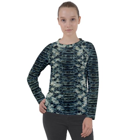 Snake Skin-29 Alt Women s Long Sleeve Raglan Tee by skindeep