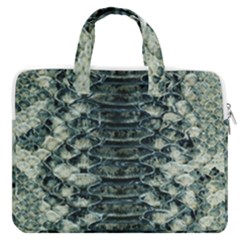 Snake Skin-29 Alt Macbook Pro Double Pocket Laptop Bag by skindeep