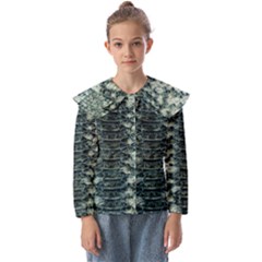 Snake Skin-29 Alt Kids  Peter Pan Collar Blouse by skindeep