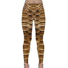 Reptile Skin Pattern 11 Lightweight Velour Classic Yoga Leggings by skindeep