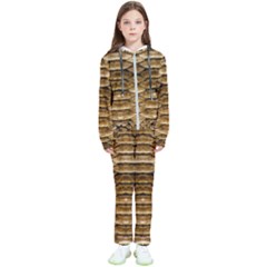 Reptile Skin Pattern 11 Kids  Tracksuit