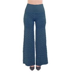 Leatherette 2 Blue So Vintage Palazzo Pants by skindeep