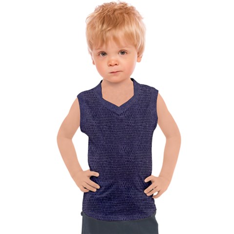 Leatherette 3 Kids  Sport Tank Top by skindeep