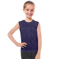 Leatherette 3 Kids  Mesh Tank Top by skindeep