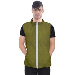 Leatherette 6 Green Men s Puffer Vest by skindeep