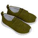 Leatherette 6 Green Kids  Velcro No Lace Shoes View3