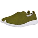 Leatherette 6 Green Men s Slip On Sneakers View2