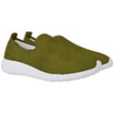 Leatherette 6 Green Men s Slip On Sneakers View3