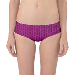 Leatherette 5 Purple Classic Bikini Bottoms by skindeep