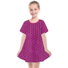 Leatherette 5 Purple Kids  Smock Dress by skindeep