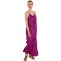 Leatherette 5 Purple Cami Maxi Ruffle Chiffon Dress View1