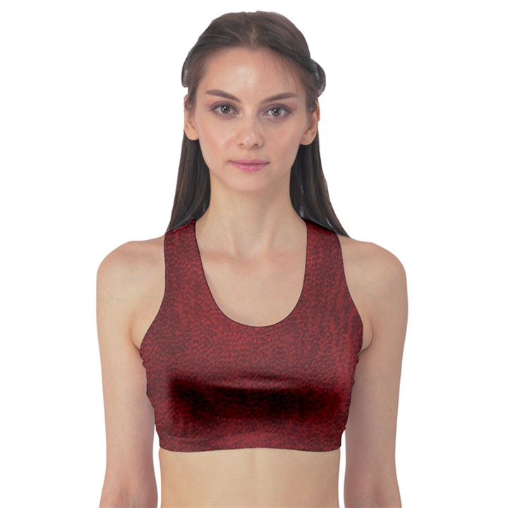 Leatherette 14 Sports Bra