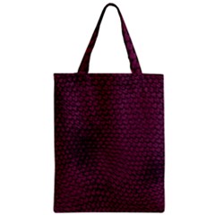 Reptile Skin Pattern 2 Zipper Classic Tote Bag by skindeep