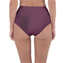 Reptile Skin Pattern 2 Reversible High-Waist Bikini Bottoms View4