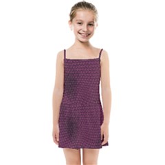 Reptile Skin Pattern 2 Kids  Summer Sun Dress by skindeep