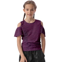 Reptile Skin Pattern 2 Kids  Butterfly Cutout Tee