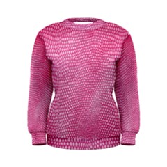 Reptile Skin Pattern 3 Women s Sweatshirt by skindeep