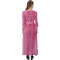 Reptile Skin Pattern 3 Button Up Boho Maxi Dress View2