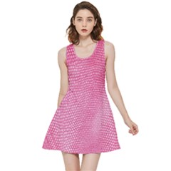 Reptile Skin Pattern 3 Inside Out Reversible Sleeveless Dress