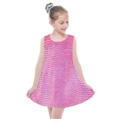 Reptile Skin Pattern 3 Kids  Summer Dress by skindeep