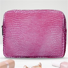 Reptile Skin Pattern 3 Make Up Pouch (large) by skindeep