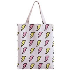 Pattern Cute Flash Design Zipper Classic Tote Bag