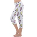 Pattern Cute Flash Design Capri Yoga Leggings View2