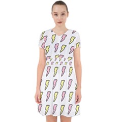 Pattern Cute Flash Design Adorable In Chiffon Dress