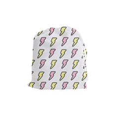 Pattern Cute Flash Design Drawstring Pouch (medium) by brightlightarts