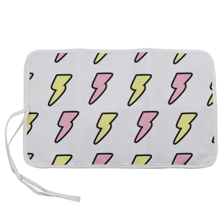 Pattern Cute Flash Design Pen Storage Case (M)