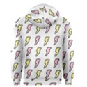 Pattern Cute Flash Design Men s Zipper Hoodie View2