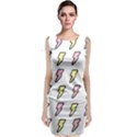 Pattern Cute Flash Design Classic Sleeveless Midi Dress View1