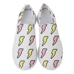 Pattern Cute Flash Design Women s Slip On Sneakers