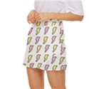 Pattern Cute Flash Design Mini Front Wrap Skirt View2