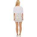 Pattern Cute Flash Design Mini Front Wrap Skirt View4