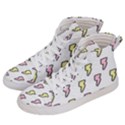 Pattern Cute Flash Design Women s Hi-Top Skate Sneakers View2