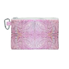 Mixed Media Repeats I Canvas Cosmetic Bag (medium)