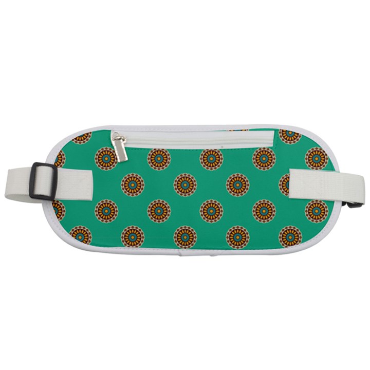 ethnic circular print Rounded Waist Pouch