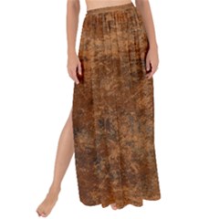 Aged Leather Maxi Chiffon Tie-up Sarong by skindeep