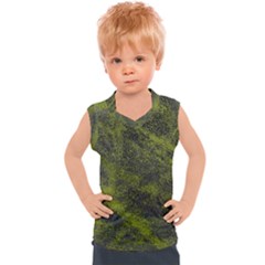 Cracked Leather 2a Kids  Sport Tank Top