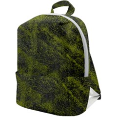 Cracked Leather 2a Zip Up Backpack